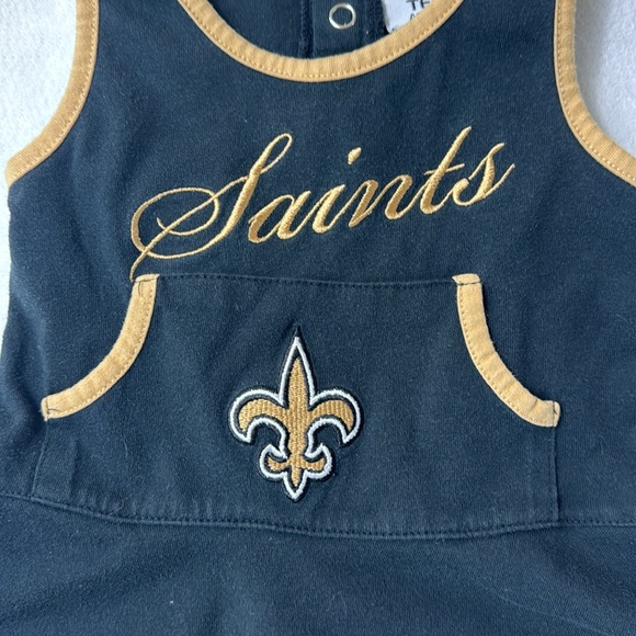New Orlean Saints Littlest Fan - Cheer & Onesie Duo - Picture 4 of 9